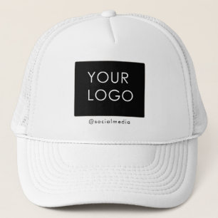 Anpassningsbar Logotyp Company Business Social Med Keps
