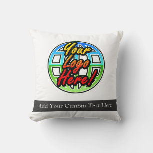 Anpassningsbar Logotyp Corporate Gift Kudde