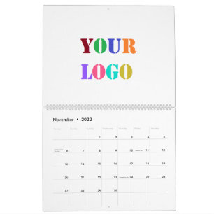 Anpassningsbar Logotyp din PR-kalender Kalender