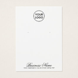 Anpassningsbar logotyp elegant -skript för visning visitkort