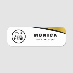 Anpassningsbar Logotyp Employee Magnetic Safety Pi Namnbricka