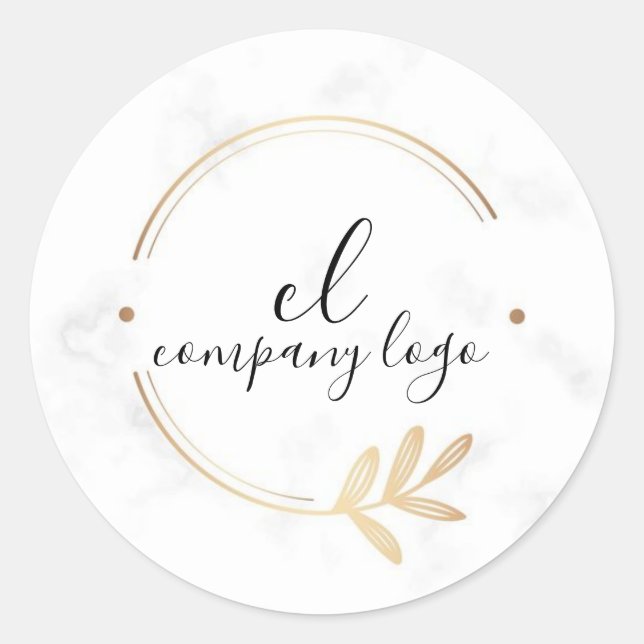 Anpassningsbar Logotyp - etikett (Framsida)