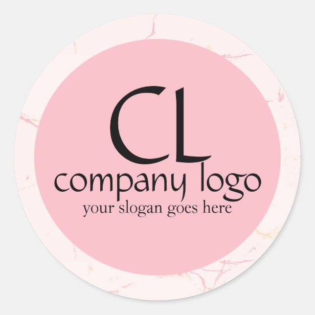 Anpassningsbar Logotyp - etikett (Framsida)