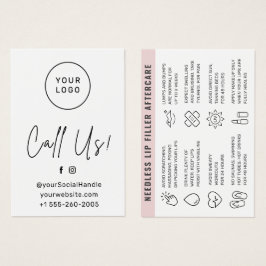 Anpassningsbar Logotyp Eventuellt Färg Nål-fyllnad Visitkort