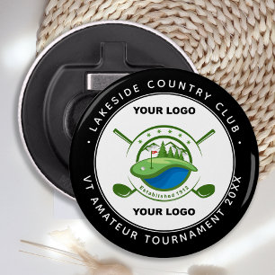 Anpassningsbar Logotyp Golf Klubb Swag Memorial To Flasköppnare