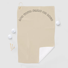 ANPASSNINGSBAR LOGOTYP GOLF TOWEL