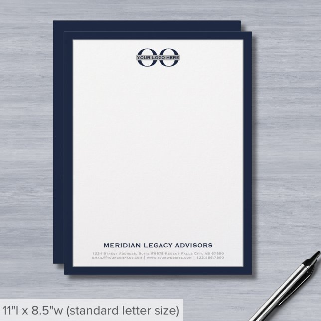 Anpassningsbar Logotyp Letterhead Brevhuvud (Skapare uppladdad)
