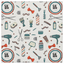 Anpassningsbar Logotyp mall Retro Barber Shop efte