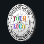 Anpassningsbar Logotyp Marknadsföringsstyrelse - A Darttavla<br><div class="desc">Teckenkort med Färg och teckensnitt - Enkel Personlig Webbplatsen för Logotypen för företag, Frimärke - Anpassade för säljfrämjande Professionell, Dartboard Gift - Lägg till Logotyp - Bild/Namn - Företag/webbplats eller Namn, e-post/mer - Ändra storlek och flytta eller ta bort och lägg till Mobilare / text med anpassning inslag. Menyn /...</div>