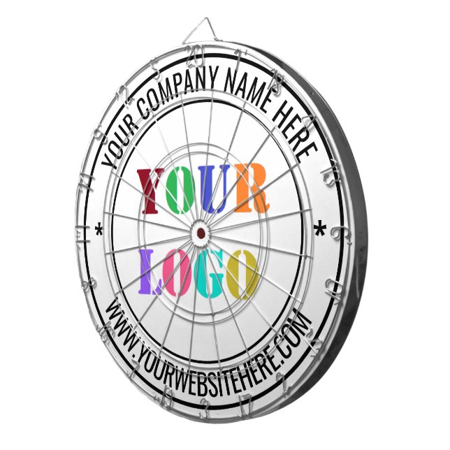 Anpassningsbar Logotyp Marknadsföringsstyrelse - A Darttavla (Högra Framsidan)