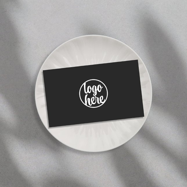 Anpassningsbar Logotyp Modern minimalistisk projek Visitkort (Skapare uppladdad)