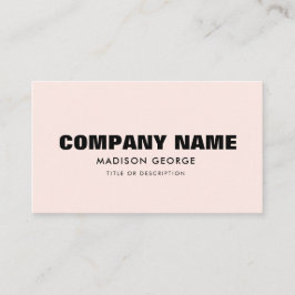 Anpassningsbar logotyp namn moderna minimalistiska visitkort