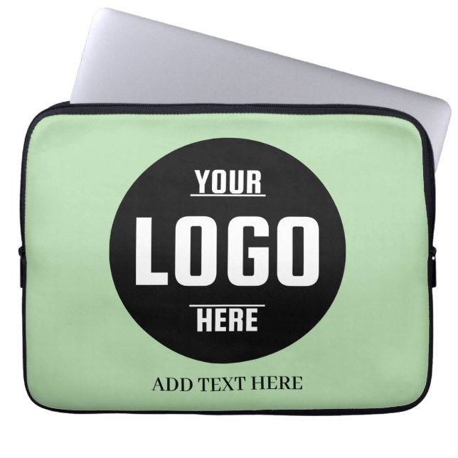 Anpassningsbar Logotyp Neoprene Laptop sleeve - 13 (Framsidan)