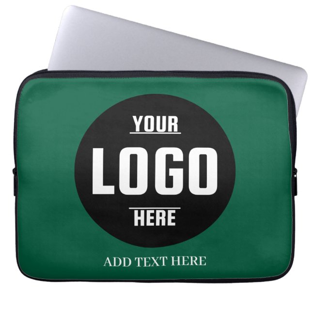 Anpassningsbar Logotyp Neoprene Laptop sleeve - 13 (Framsidan)
