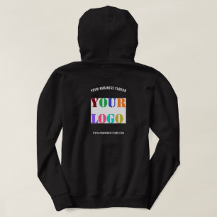 Anpassningsbar, Logotyp och textaffärsmodell Hoodie