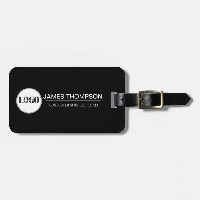 Anpassningsbar Logotyp Personal Gear for Your Busi Bagagebricka (Horisontell Framsida)