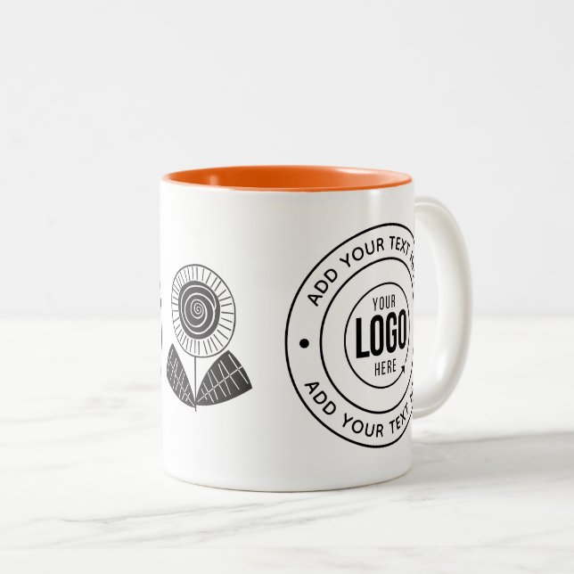 Anpassningsbar Logotyp & Personlig Text Mugg - Per (Framsida höger)