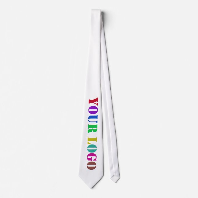 Anpassningsbar Logotyp Photo Neck Tie Business Pro Slips (Framsida)