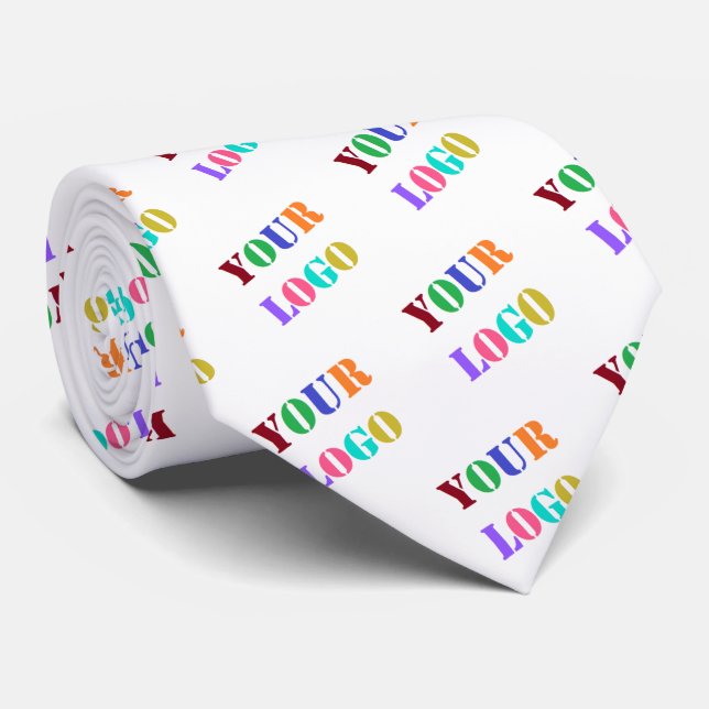 Anpassningsbar Logotyp Photo Neck Tie Business Pro Slips (Rullad)