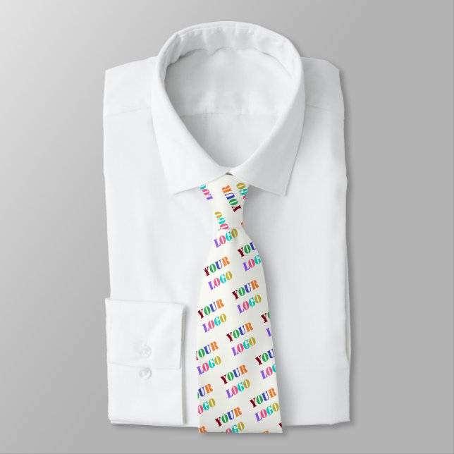 Anpassningsbar Logotyp Photo Neck Tie Promotive Bu Slips (Bunden)