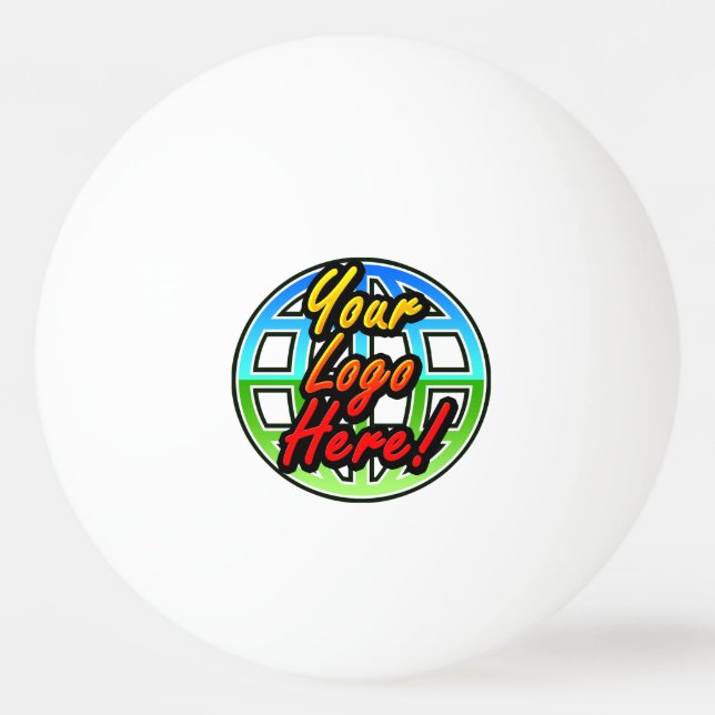 Anpassningsbar Logotyp Ping pong boll, ingen minst Pingisboll (Framsidan)