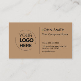 Anpassningsbar Logotyp Professionell Modern minima Visitkort