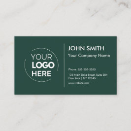 Anpassningsbar Logotyp Professionell Modern Minima Visitkort
