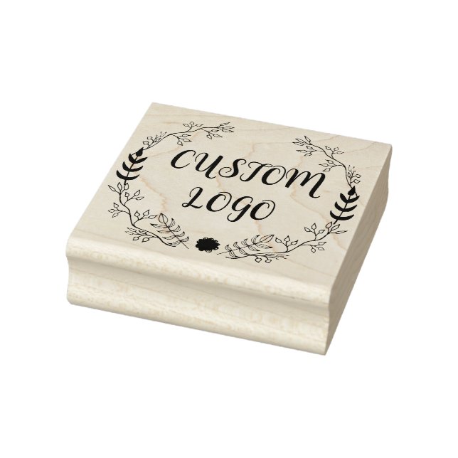 Anpassningsbar Logotyp Rubber Frimärke Stämpel (Stämpel)