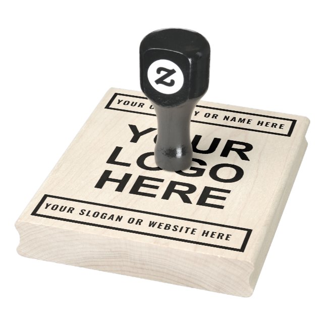 Anpassningsbar Logotyp Rubber Frimärke Stämpel (Stämpel)