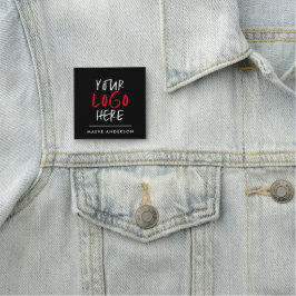 Anpassningsbar Logotyp Stickers | Affärsgren Namnbricka