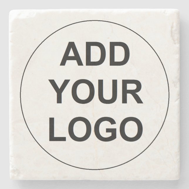 Anpassningsbar Logotyp Stone Underlägg (Framsidan)