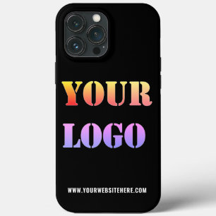 Anpassningsbar Logotyp Text Business iphone case V