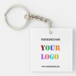 Anpassningsbar Logotyp Text Business Promotion Key