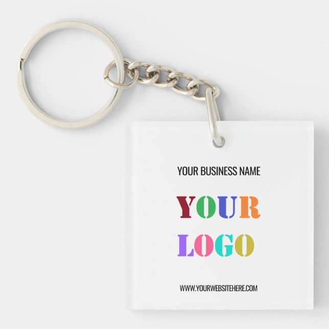 Anpassningsbar Logotyp Text Business Promotion Key (Framsidan)