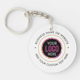 Anpassningsbar LOGOTYP Text Modern Black White Bus