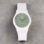 Anpassningsbar Logotyp & text Sage Grönt Branded B Armbandsur<br><div class="desc">Vi presenterar vår anpassningsbar Sage grönt-affärsbevakning,  med logotyp och anpassningsbar. Den här snyggten är en perfekt för att befordra ditt varumärke med elegans och funktionalitet,  skapar det som en idealisk företagsgåva eller kampanjartikel.</div>