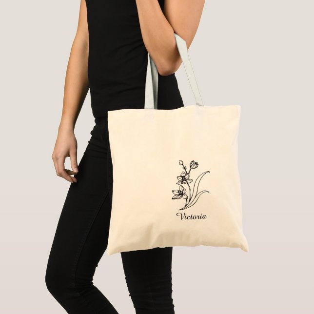 Anpassningsbar Logotyp Tote Bag, Personlig Tote Ba Tygkasse (Framsida (produkt))
