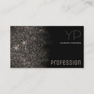 Anpassningsbar Logotyp Trendig Platinum Silver Gli Visitkort