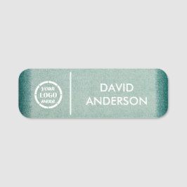 Anpassningsbar Logotypens grundläggande medarbetar Namnbricka