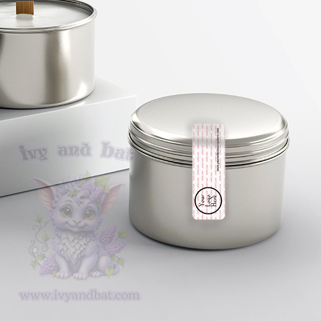 Anpassningsbar Logotypens säkerhetsförseglingsspär Returadress Etikett (Mockup images are for advertising purposes and may not reflect correct sizing. )