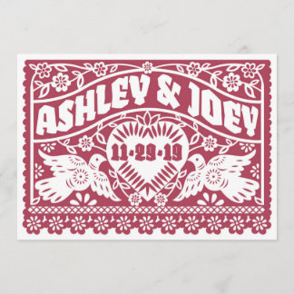 Anpassningsbar Love birds inbjudan