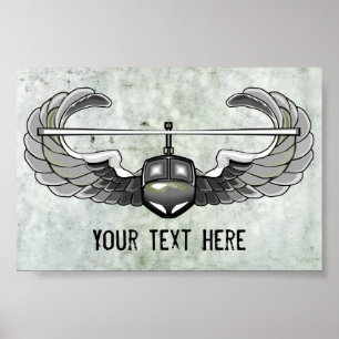 Anpassningsbar Luft Assault Poster