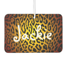 Anpassningsbar Luft Freshener - Leopard Guld