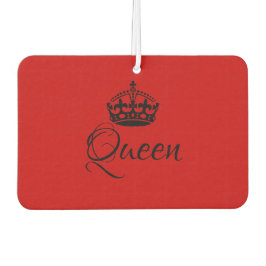 Anpassningsbar Luft Freshener - Queen Krona Red He