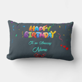 Anpassningsbar Lumbar Pillow - Perfekt Birthday Gi Lumbarkudde