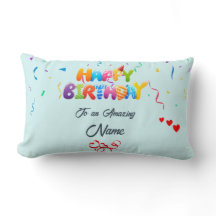 Anpassningsbar Lumbar Pillow - Perfekt Birthday Gi