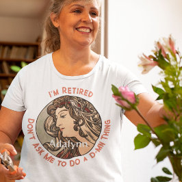 Anpassningsbar Lusnyj Elegant Pension-gåvor till h T Shirt
