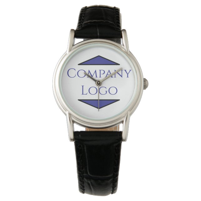Anpassningsbar Luxury Leather Watch med Logotyp Armbandsur (Framsida)