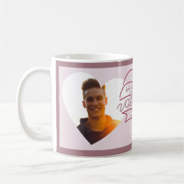 Anpassningsbar Lycklig Alla hjärtans hjärtdag, mul Kaffemugg