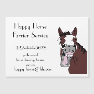Anpassningsbar Lycklig Horse Farrier Horse Shoeing